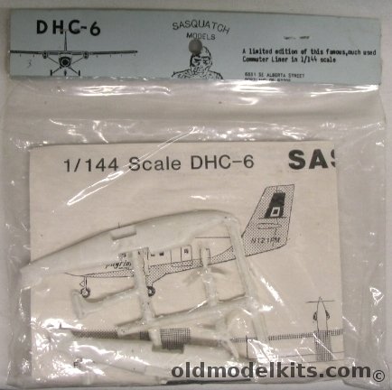Sasquatch 1/144 DHC-6 Pilgrim Airlines plastic model kit